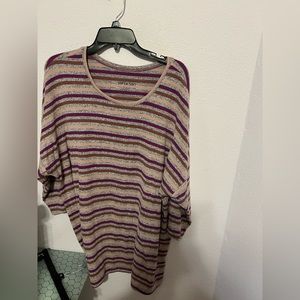Torrid super soft striped top size 3